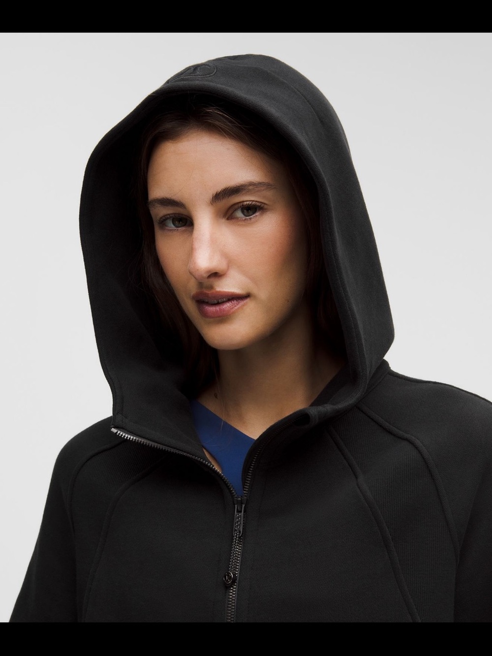 lululemon athletica Black Oversized Full-Zip Hoodie - Picture 5 of 8